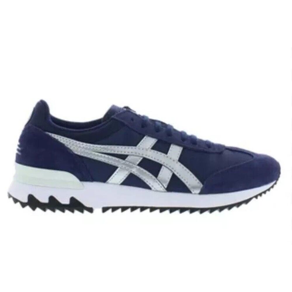 Onitsuka Tiger by Asics Navy and Silver Retro Runner